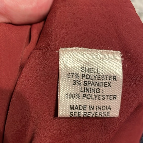 Mod Cloth burgundy slip dress - Picture 9 of 9